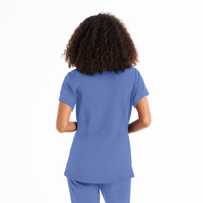 CRFT 3-Pocket V-Neck Top  | Ceileste