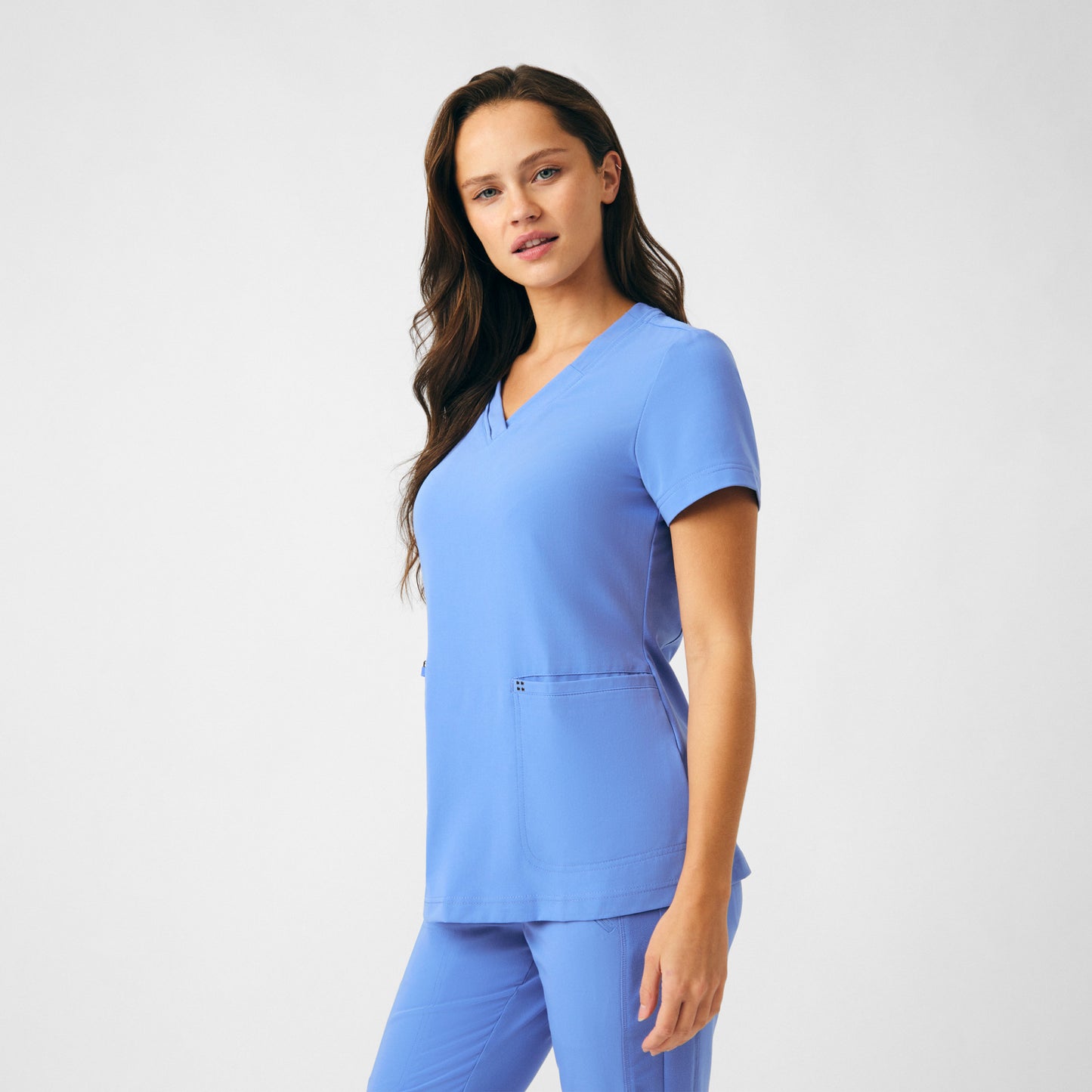 CRFT 3-Pocket V-Neck Top  | Ceileste