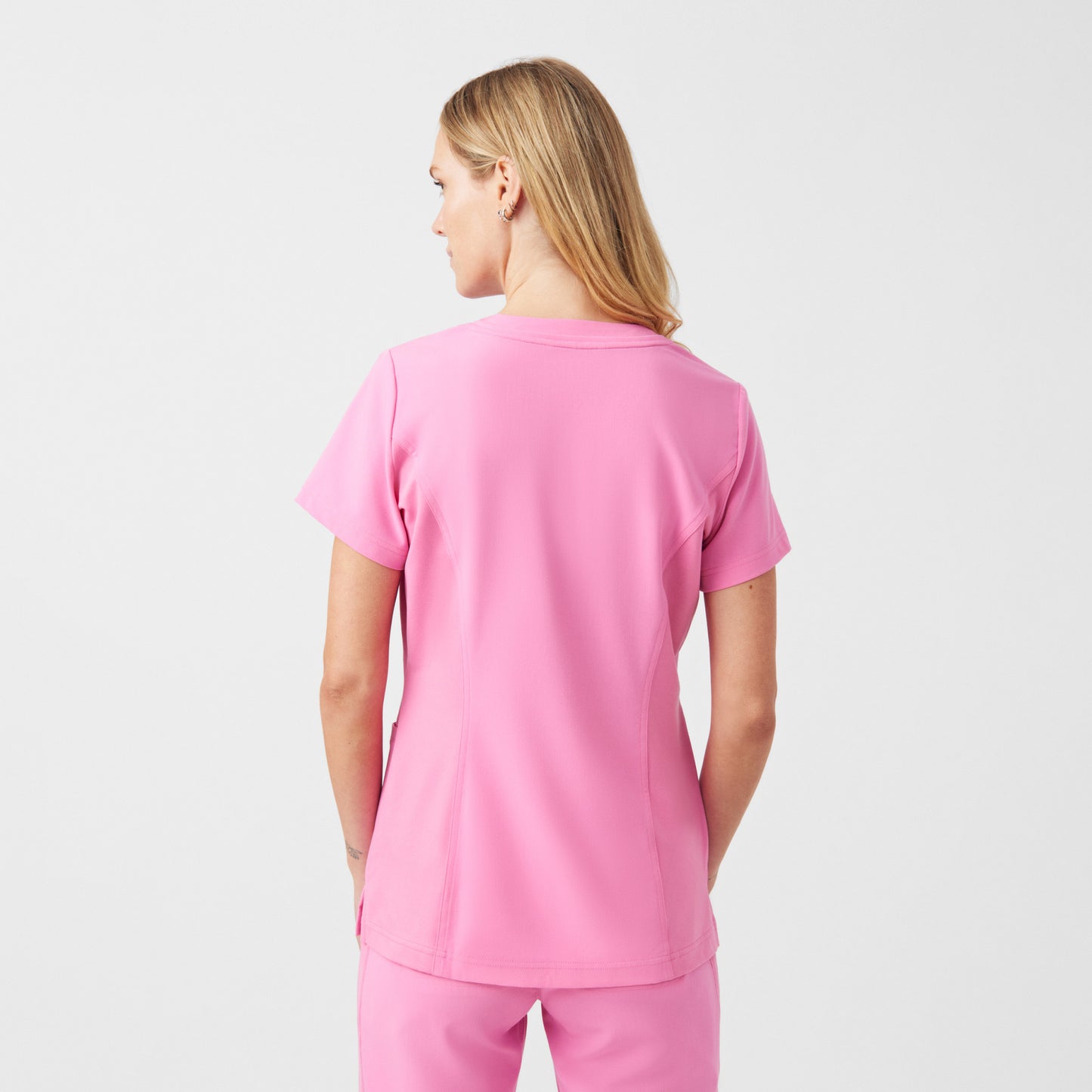 CRFT 3-Pocket V-Neck Top  | Dancing Blossom
