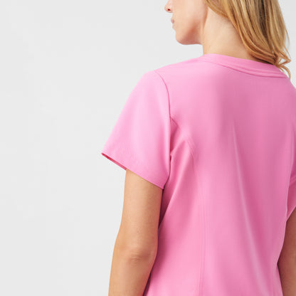 CRFT 3-Pocket V-Neck Top  | Dancing Blossom