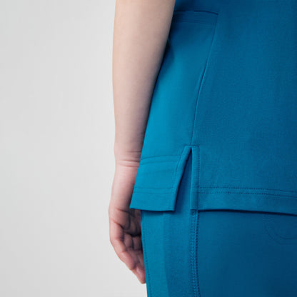 CRFT 3-Pocket V-Neck Top  | Mykonos