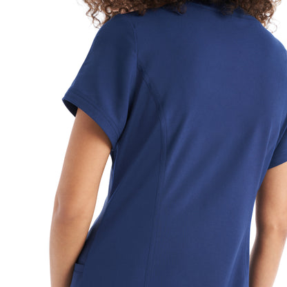 CRFT 3-Pocket V-Neck Top  | Poolside