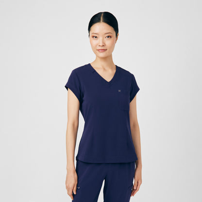 CRFT 1-Pocket V-Neck Top  | Navy