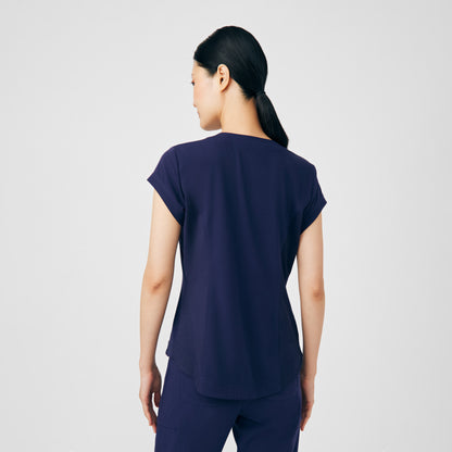 CRFT 1-Pocket V-Neck Top  | Navy