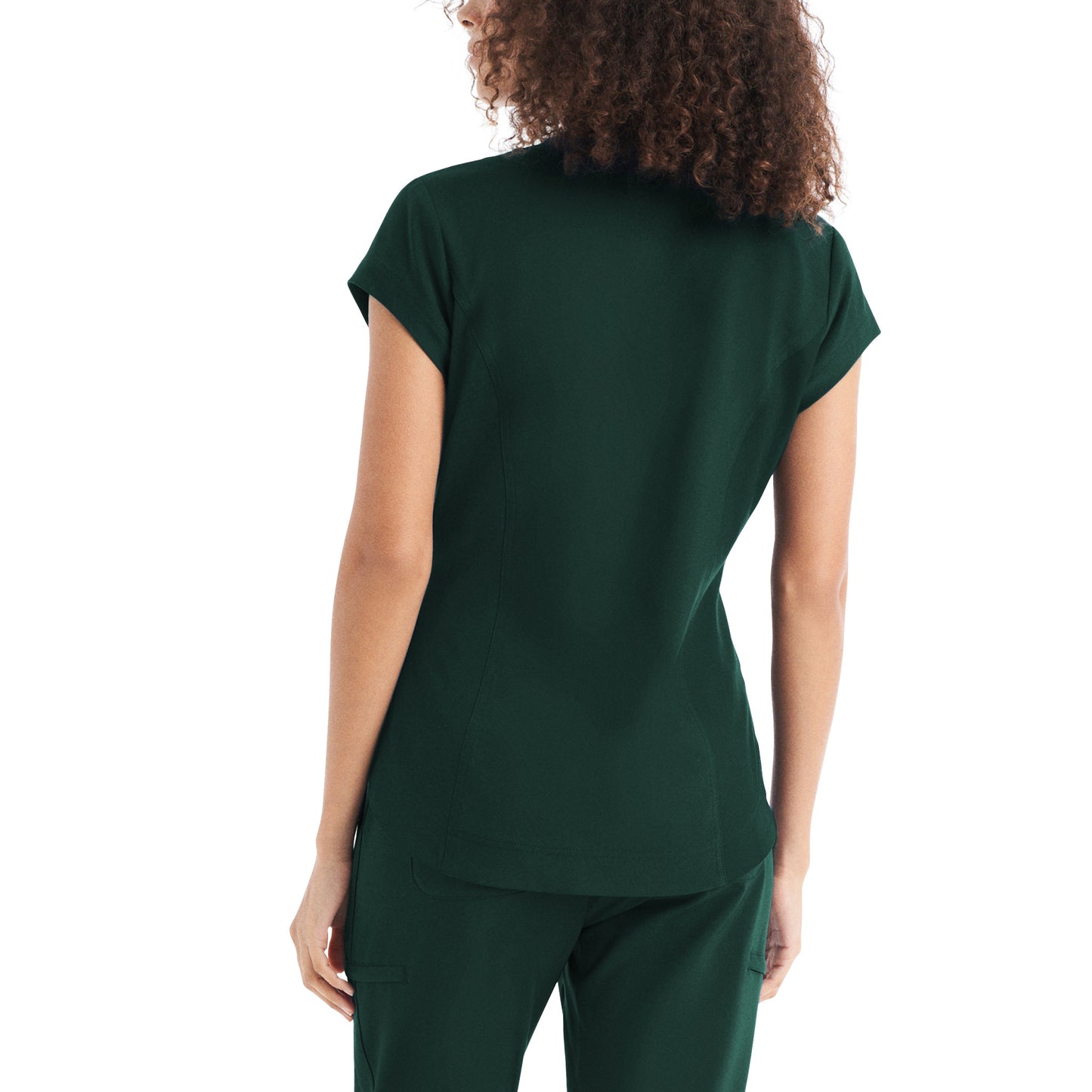 CRFT 1-Pocket V-Neck Top  | Pine Grove