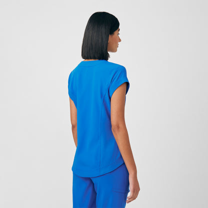 CRFT 1-Pocket V-Neck Top  | Royal
