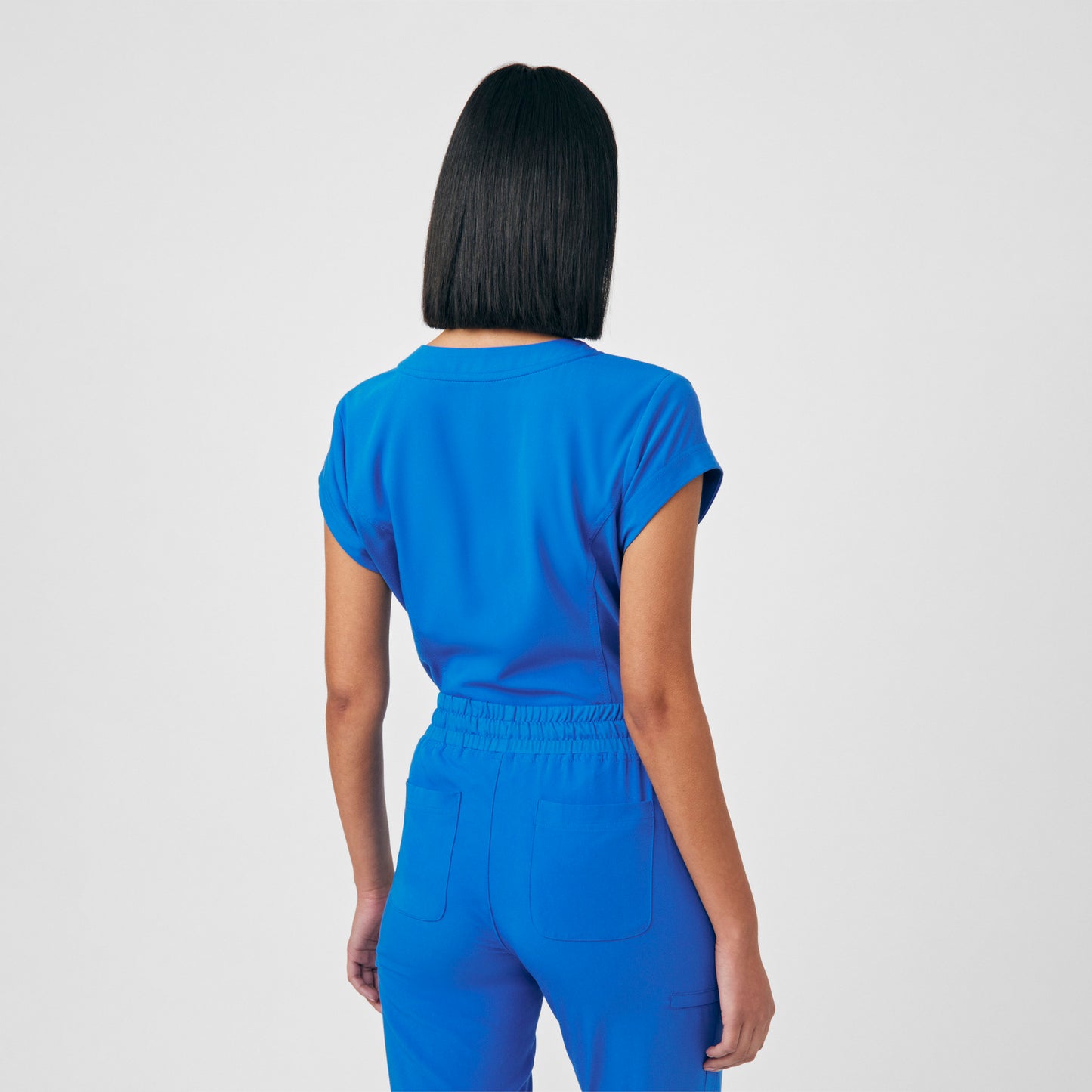 CRFT 1-Pocket V-Neck Top  | Royal