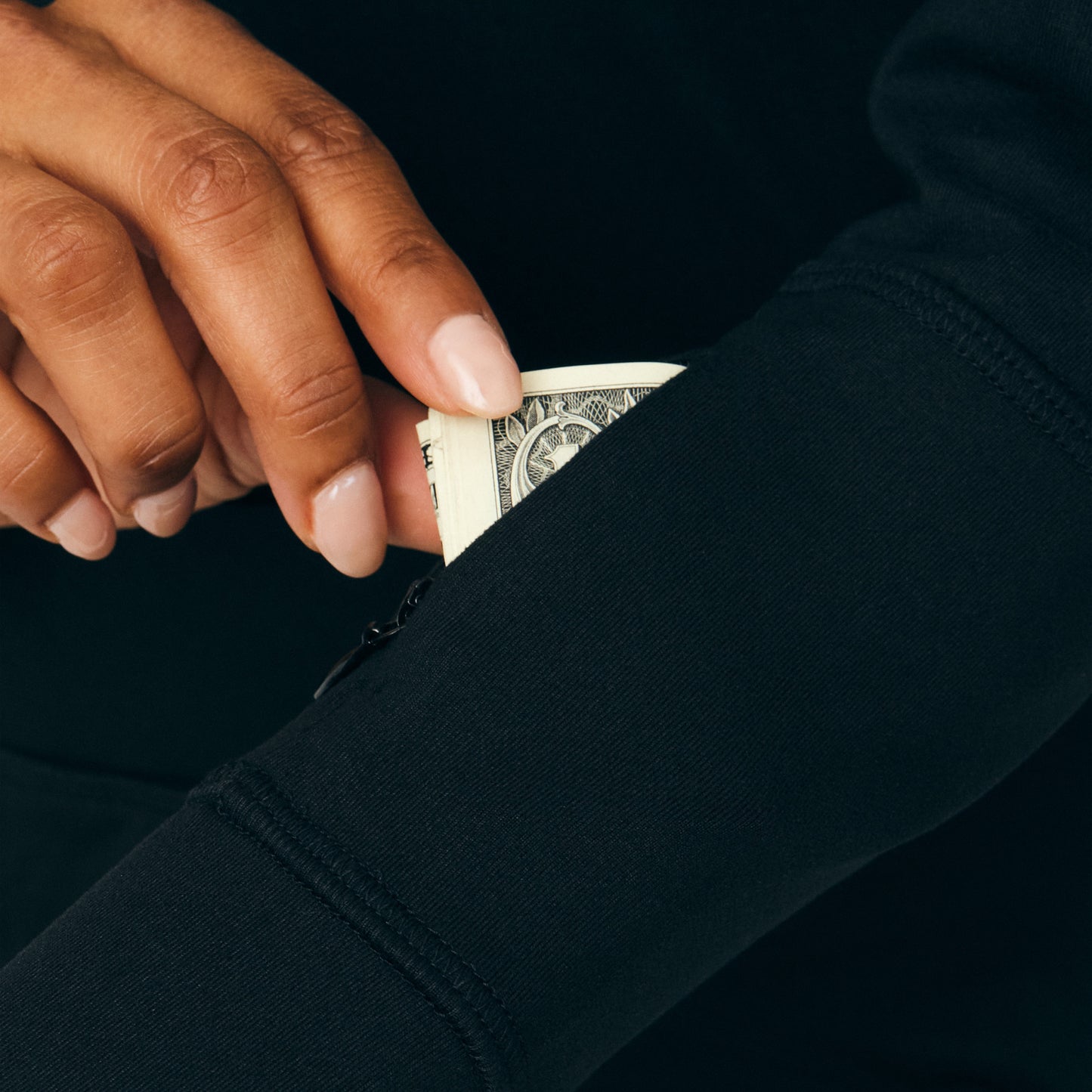 CRFT 1-Pocket Long-Sleeve Tee  | Black