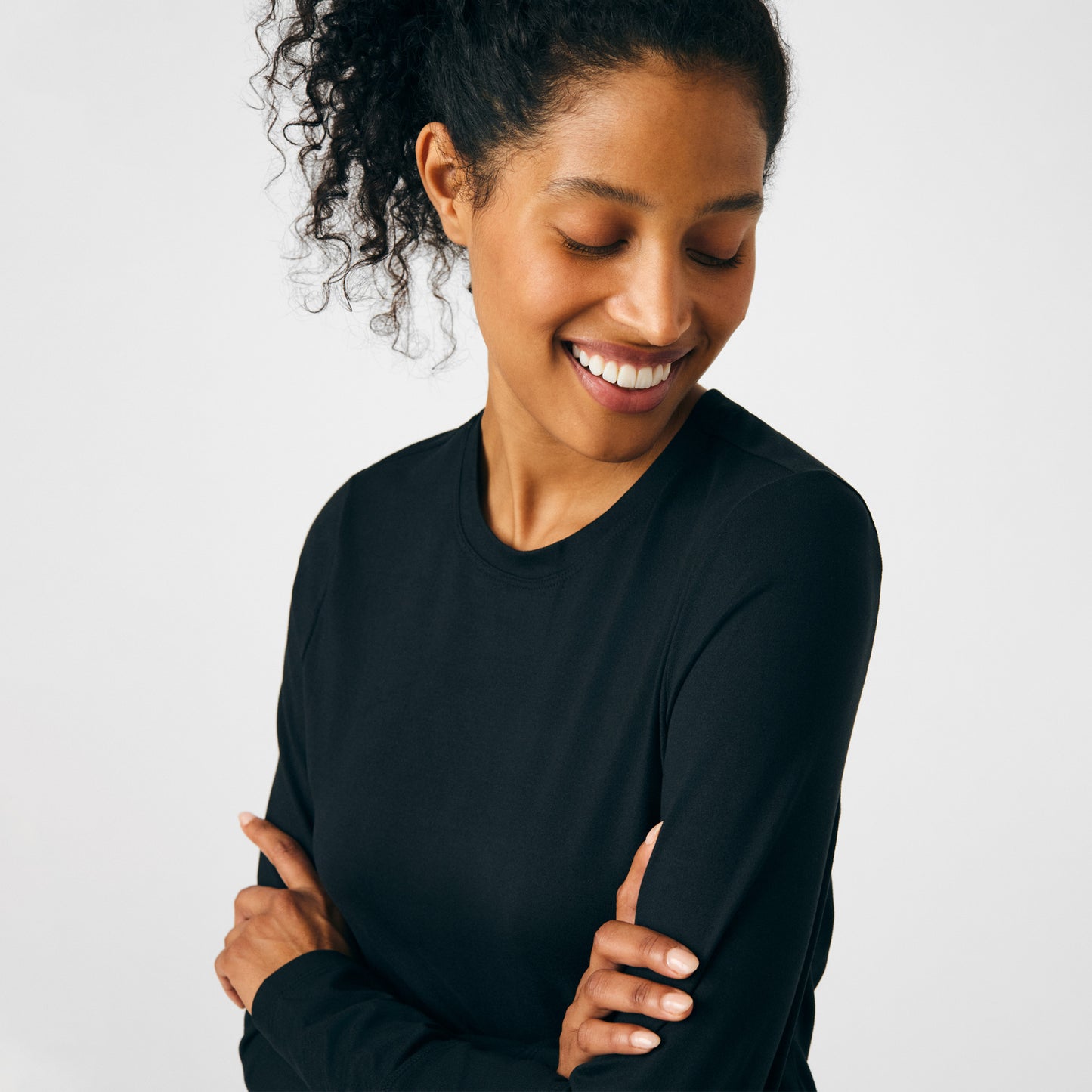 CRFT 1-Pocket Long-Sleeve Tee  | Black