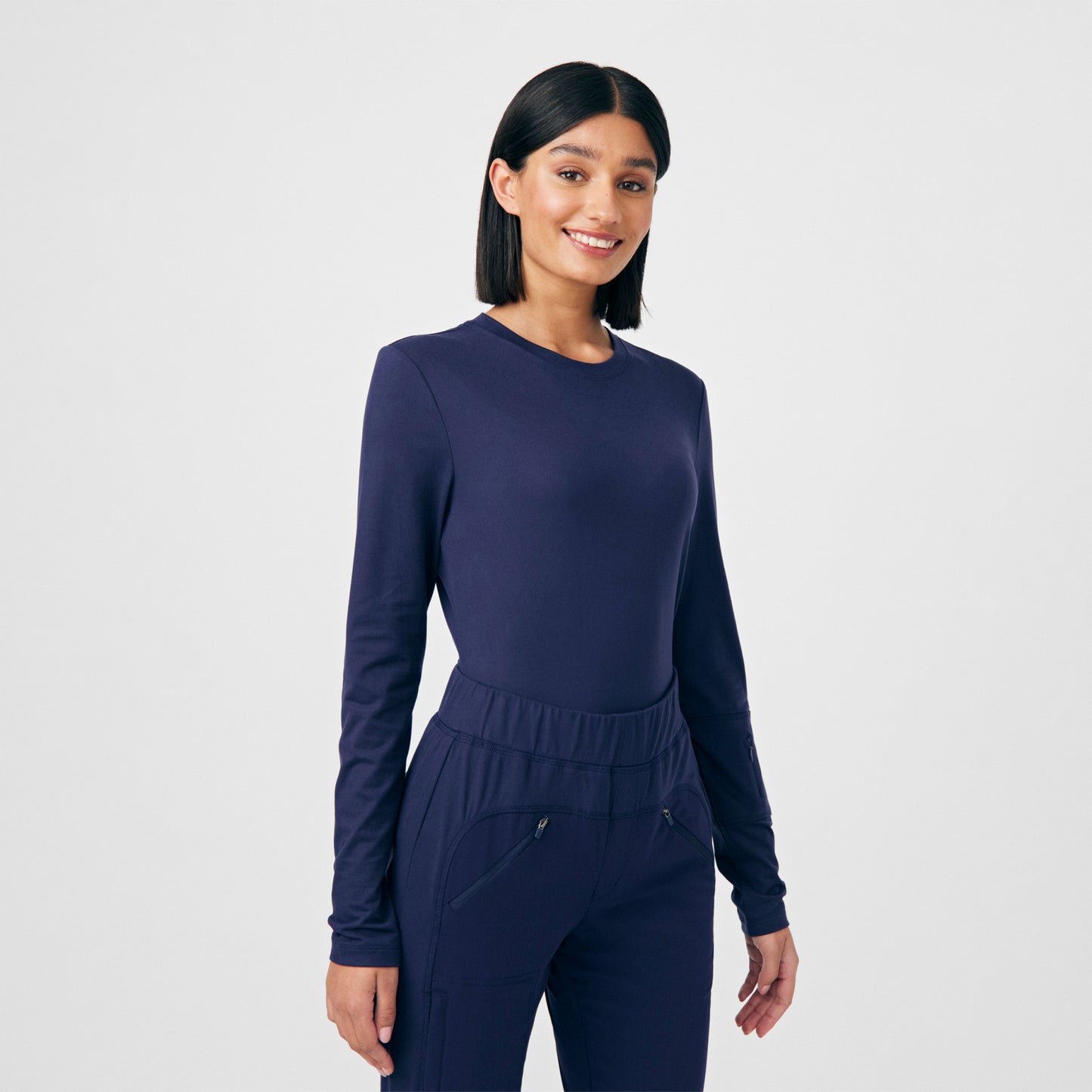 CRFT 1-Pocket Long-Sleeve Tee  | Navy