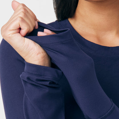 CRFT 1-Pocket Long-Sleeve Tee  | Navy