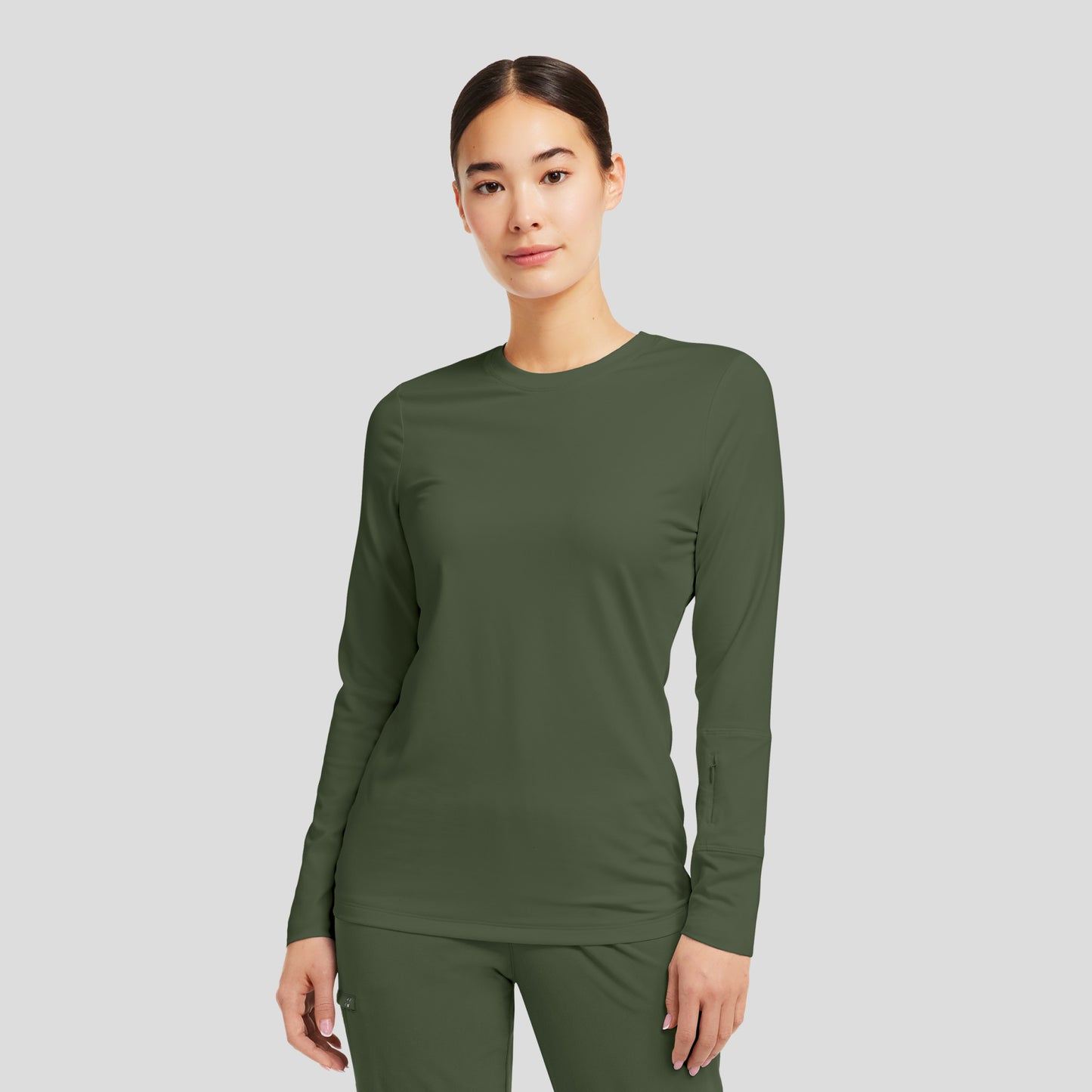 CRFT 1-Pocket Long-Sleeve Tee  | Olive