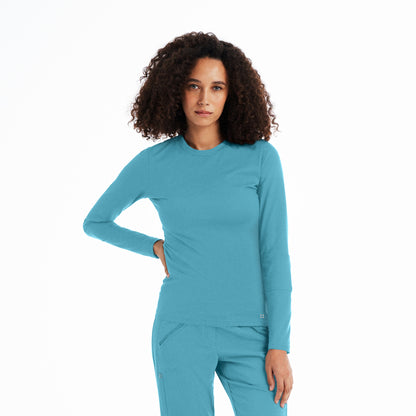 CRFT 1-Pocket Long-Sleeve Tee  | Poolside