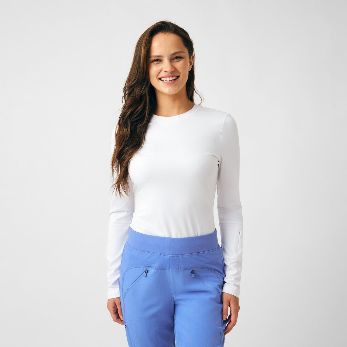 CRFT 1-Pocket Long-Sleeve Tee  | White