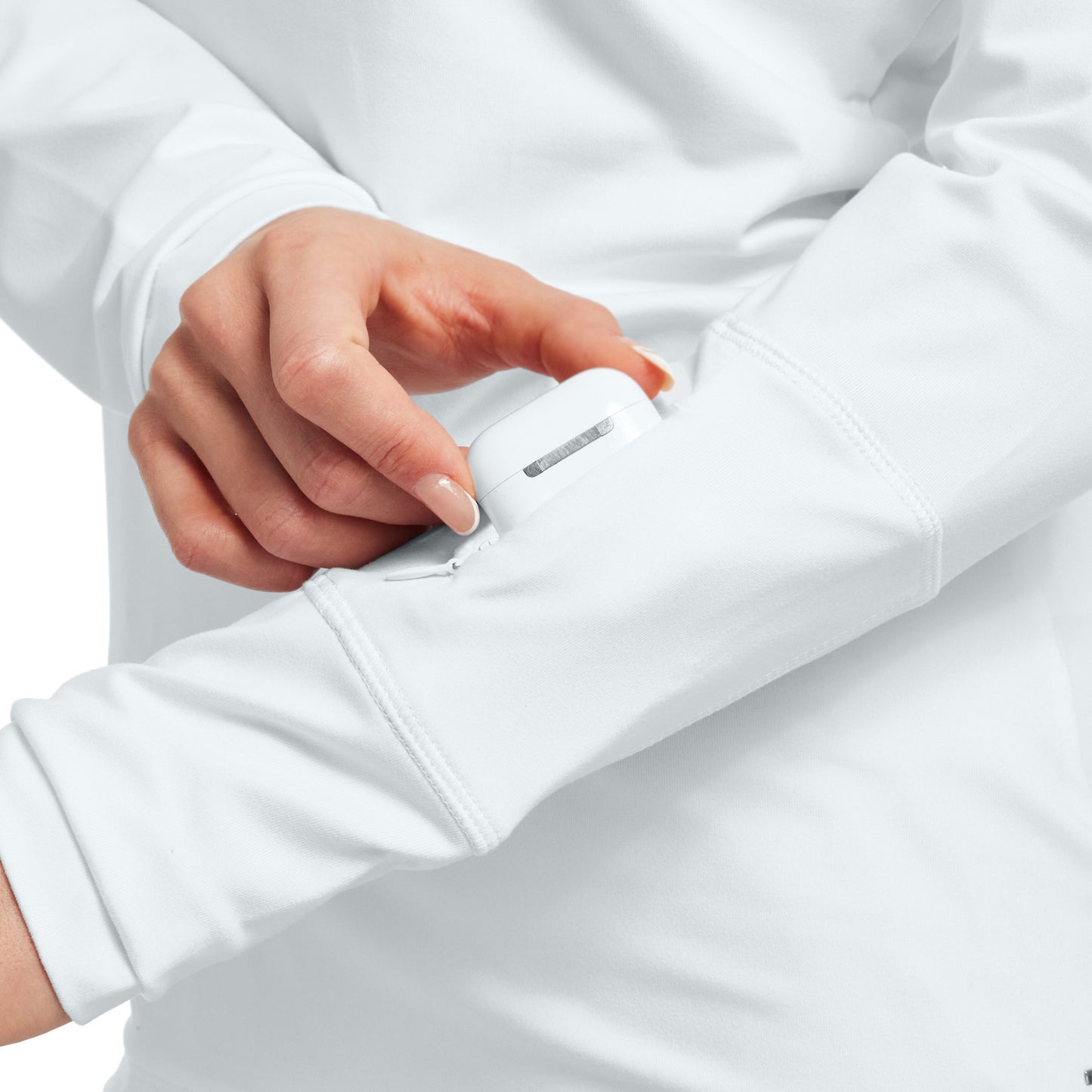 CRFT 1-Pocket Long-Sleeve Tee  | White