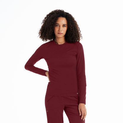 CRFT 1-Pocket Long-Sleeve Tee  | Wine