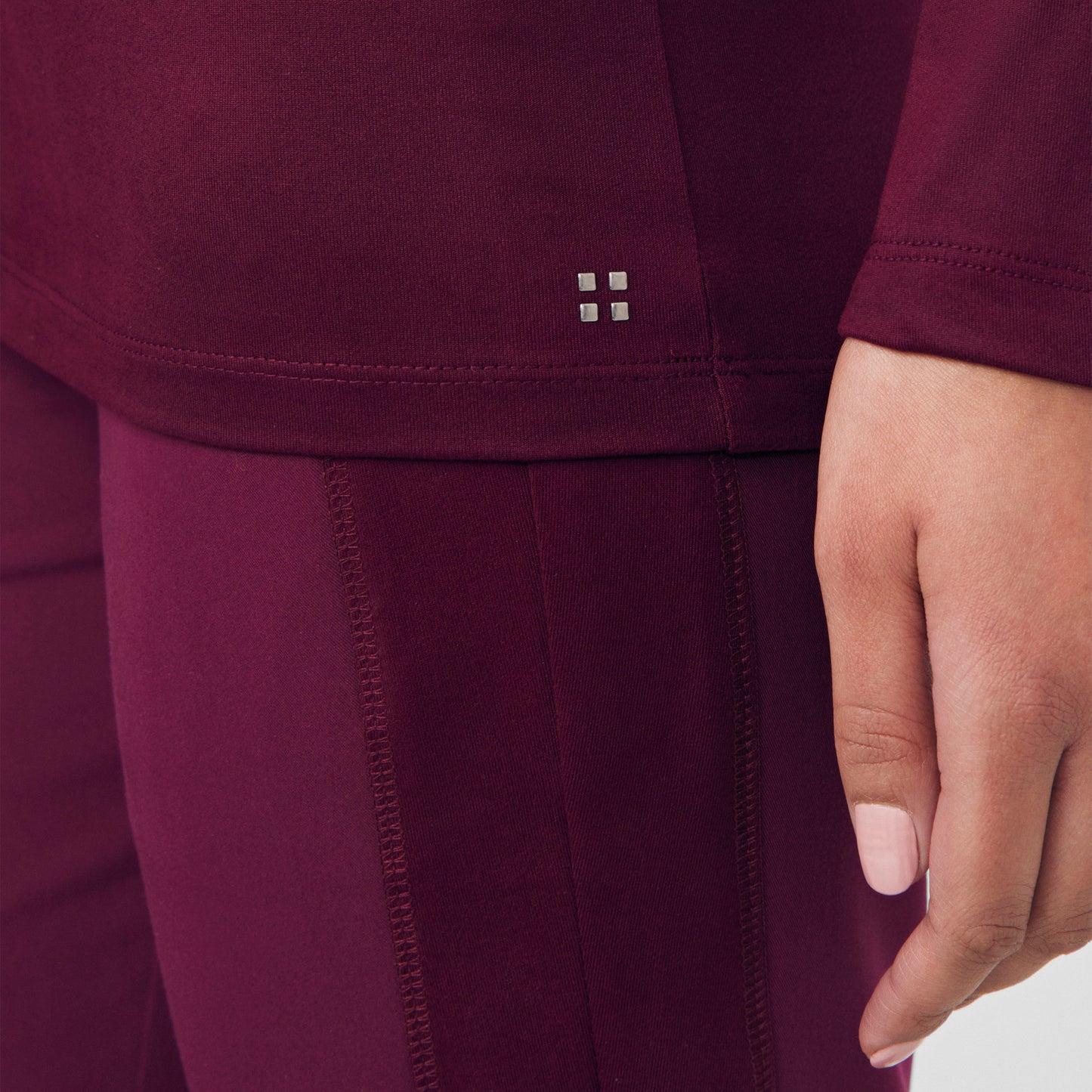 CRFT 1-Pocket Long-Sleeve Tee  | Wine