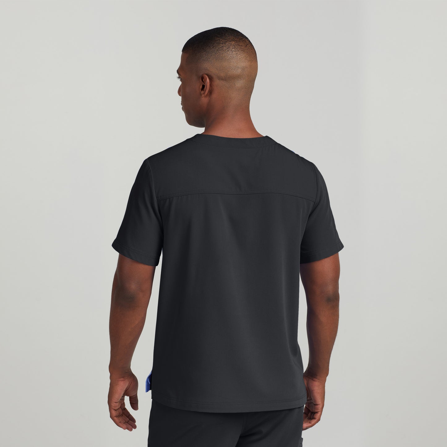 CRFT 2-Pocket V-Neck Top  | Pewter