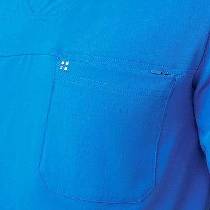 CRFT 2-Pocket V-Neck Top  | Royal