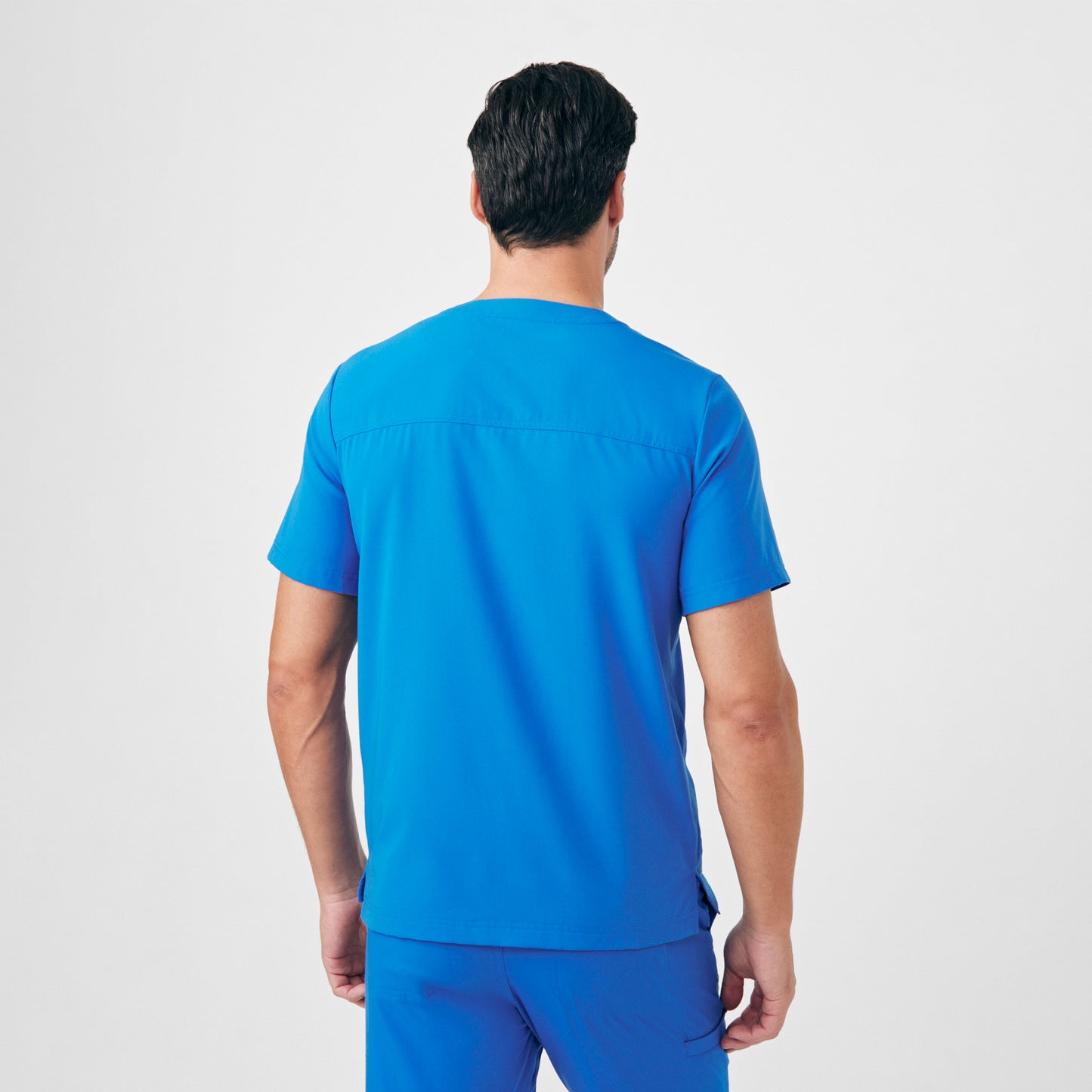 CRFT 2-Pocket V-Neck Top  | Royal