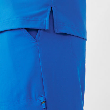 CRFT 2-Pocket V-Neck Top  | Royal