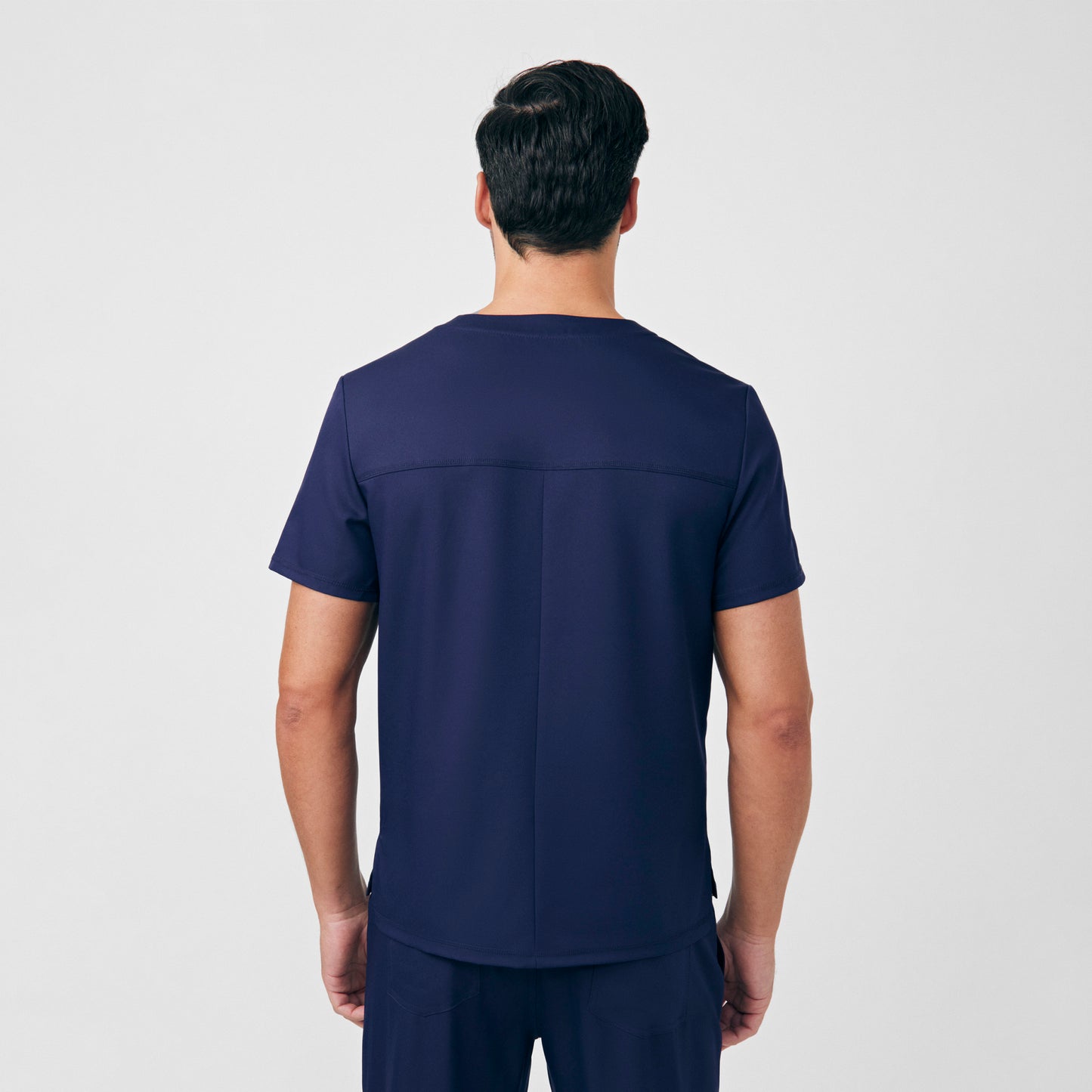 VIBE 2-Pocket V-Neck Top  | Navy