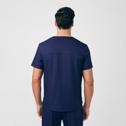 VIBE 2-Pocket V-Neck Top  | Navy