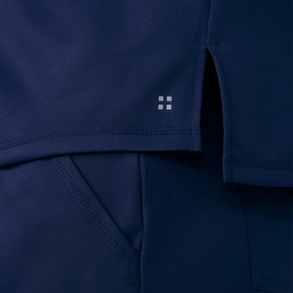 VIBE 2-Pocket V-Neck Top  | Navy