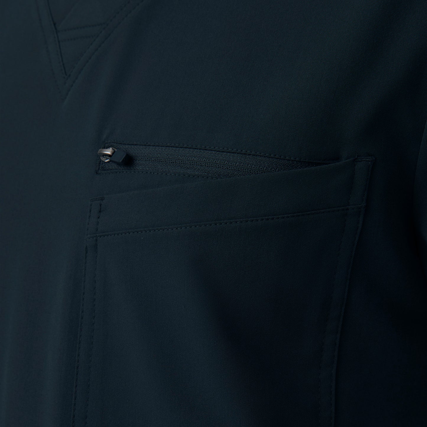 CRFT 4-Pocket V-Neck Top  | Black