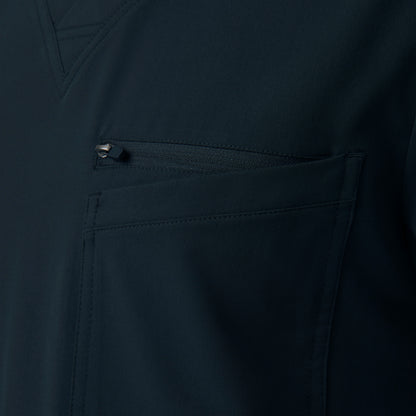 CRFT 4-Pocket V-Neck Top  | Black