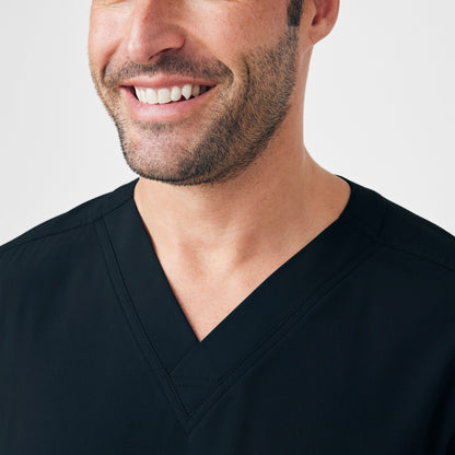 CRFT 4-Pocket V-Neck Top  | Black