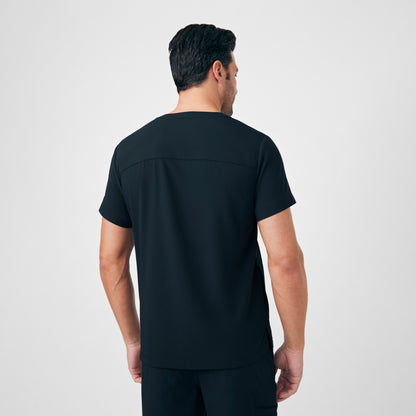CRFT 4-Pocket V-Neck Top  | Black