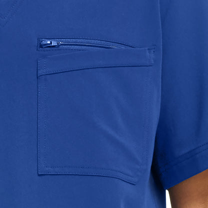 CRFT 4-Pocket V-Neck Top  | Black