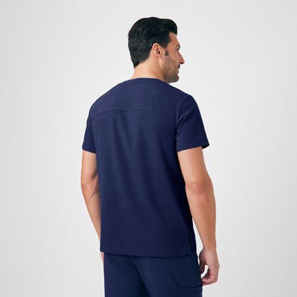 CRFT 4-Pocket V-Neck Top  | Navy