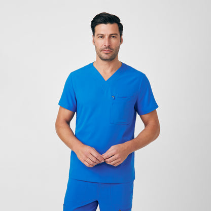 CRFT 4-Pocket V-Neck Top  | Royal