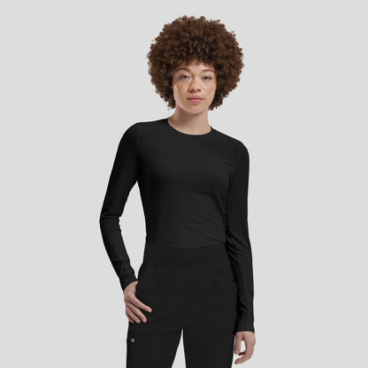 VIBE 1-Pocket Long-Sleeve Tee  | Black
