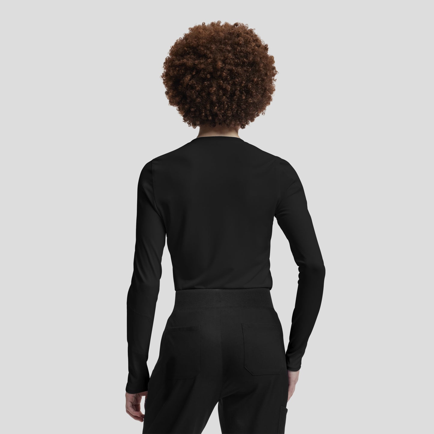 VIBE 1-Pocket Long-Sleeve Tee  | Black