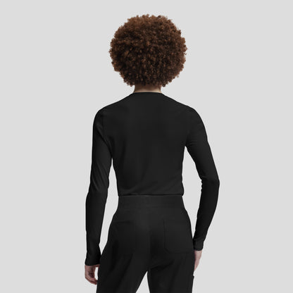 VIBE 1-Pocket Long-Sleeve Tee  | Black