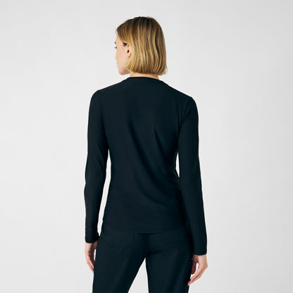 VIBE 1-Pocket Long-Sleeve Tee  | Black