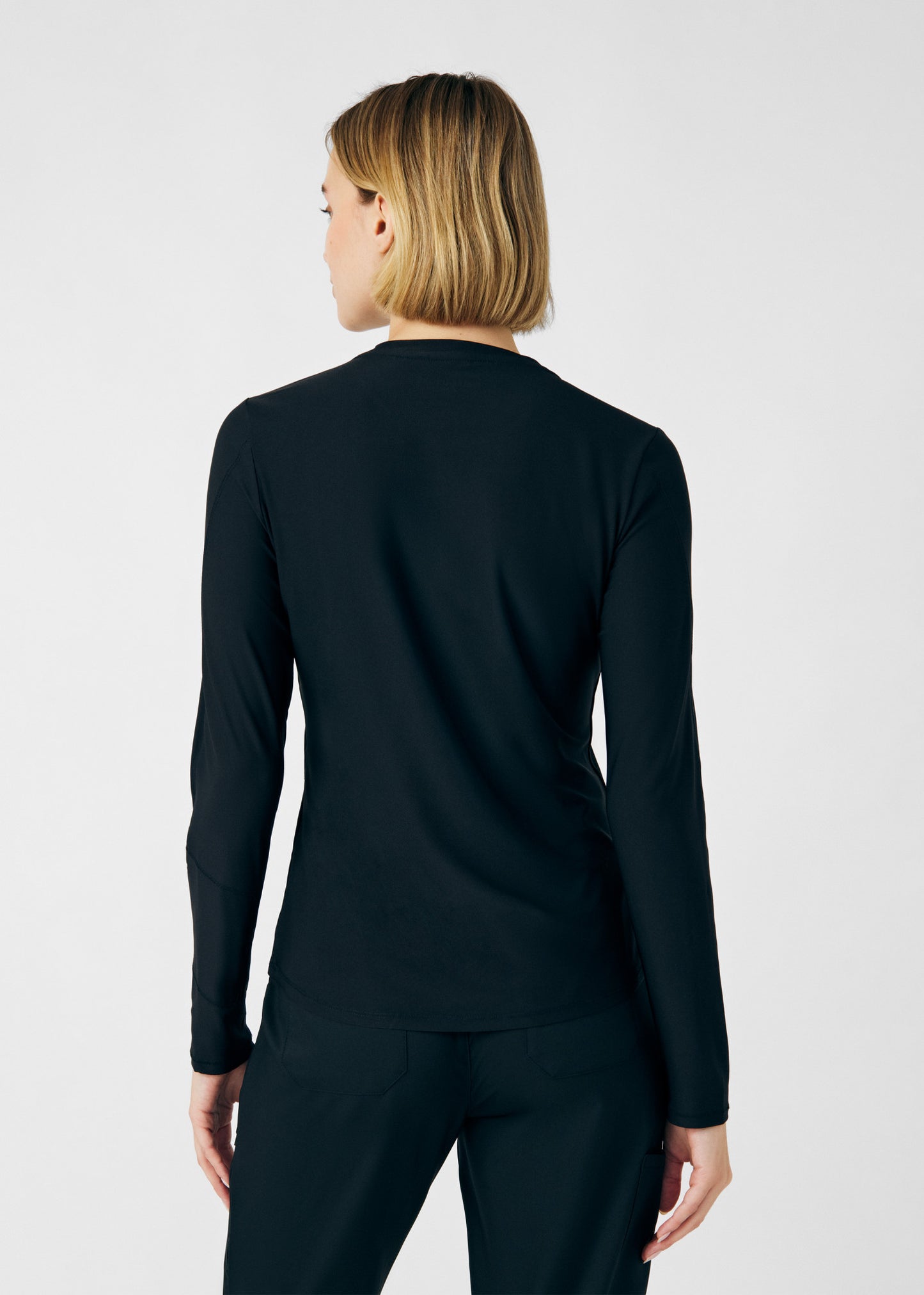 VIBE 1-Pocket Long-Sleeve Tee  | Black