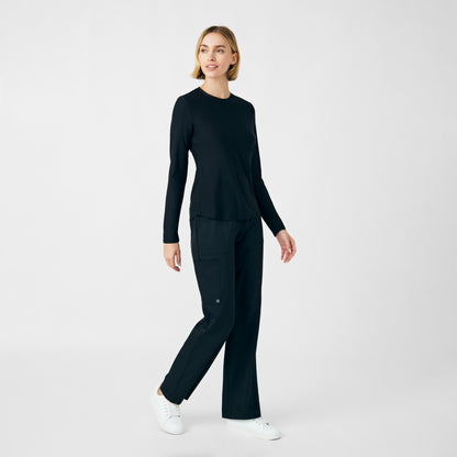 VIBE 1-Pocket Long-Sleeve Tee  | Black