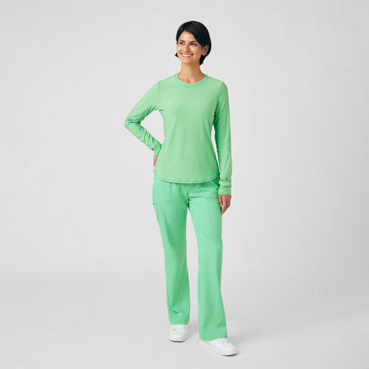 VIBE 1-Pocket Long-Sleeve Tee  | Heather Mint Julep