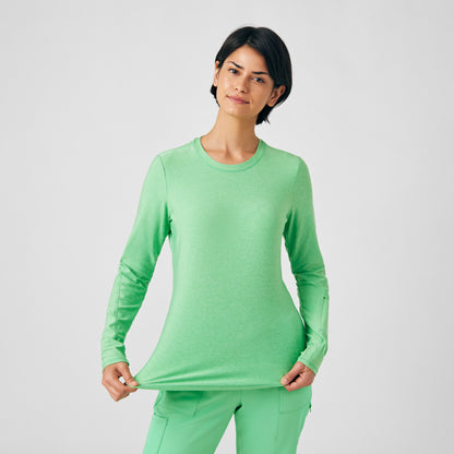 VIBE 1-Pocket Long-Sleeve Tee  | Heather Mint Julep