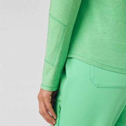 VIBE 1-Pocket Long-Sleeve Tee  | Heather Mint Julep