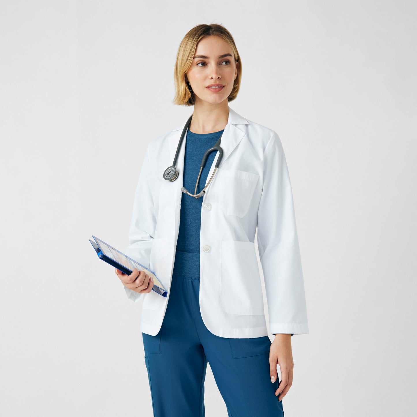 VIBE 1-Pocket Long-Sleeve Tee  | Heather Caribbean