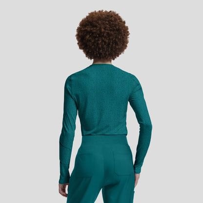 VIBE 1-Pocket Long-Sleeve Tee  | Heather Caribbean