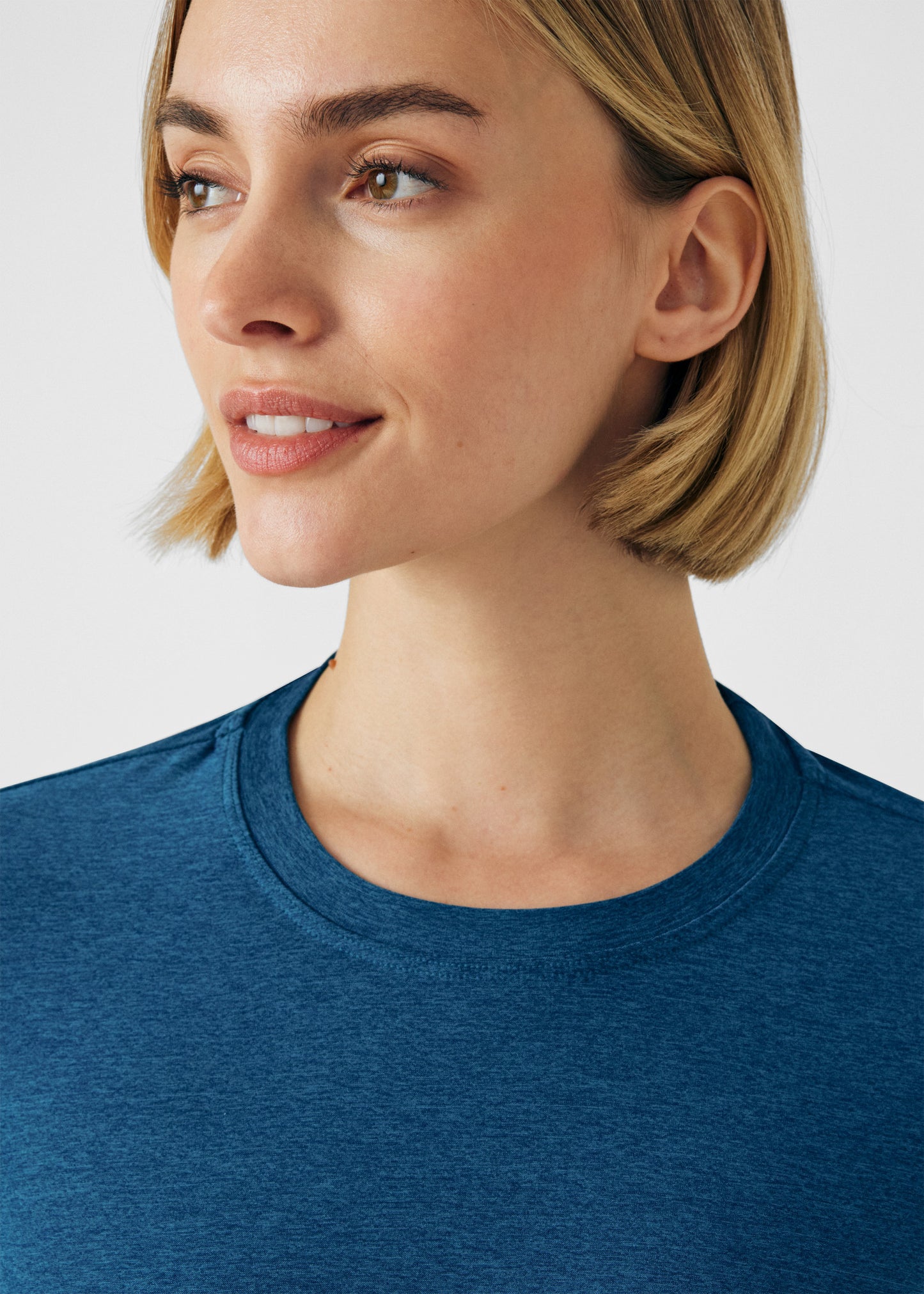 VIBE 1-Pocket Long-Sleeve Tee  | Heather Caribbean