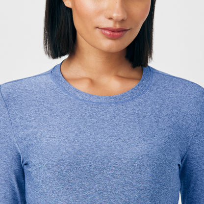 VIBE 1-Pocket Long-Sleeve Tee  | Heather Ceil