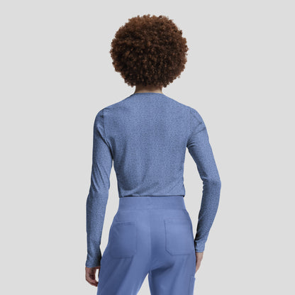 VIBE 1-Pocket Long-Sleeve Tee  | Heather Ceil