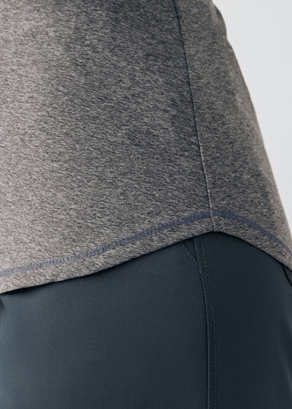 VIBE 1-Pocket Long-Sleeve Tee  | Heather Grey